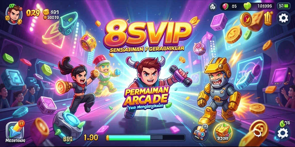 Tampilan gameplay menarik dari 8SVIP yang penuh dengan aksi.