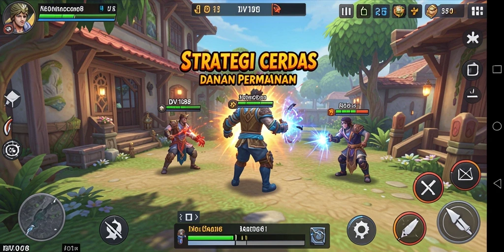 Tampilan gameplay seru DV188 dengan strategi mendalam.