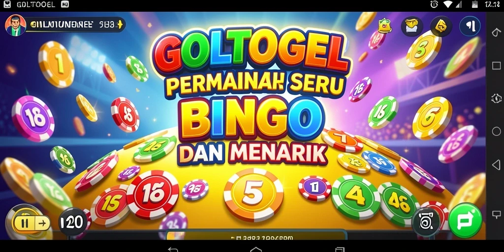 Tampilan gameplay seru di GOLTOGEL saat bermain Bingo.