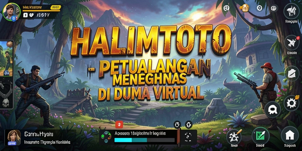 Screenshot utama HALIMTOTO menunjukkan gameplay seru dan mendebarkan.