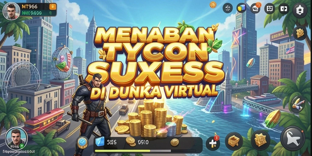 Screenshot menampilkan gameplay Tycoon yang seru dan dinamis.