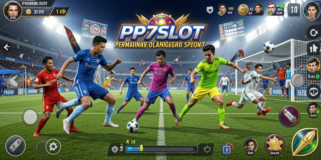 Tampilan menarik dari gameplay seru PP7SLOT yang penuh aksi olahraga.