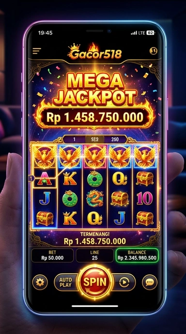 Proses unduh yang cepat dan aman di Gacor518.